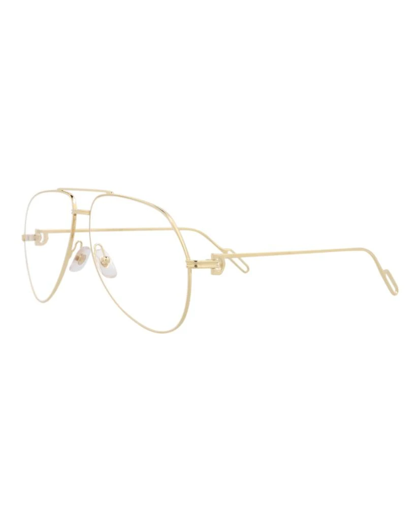 商品Cartier|Aviator-Frame Metal Optical Frames,价格¥2093,第2张图片详细描述