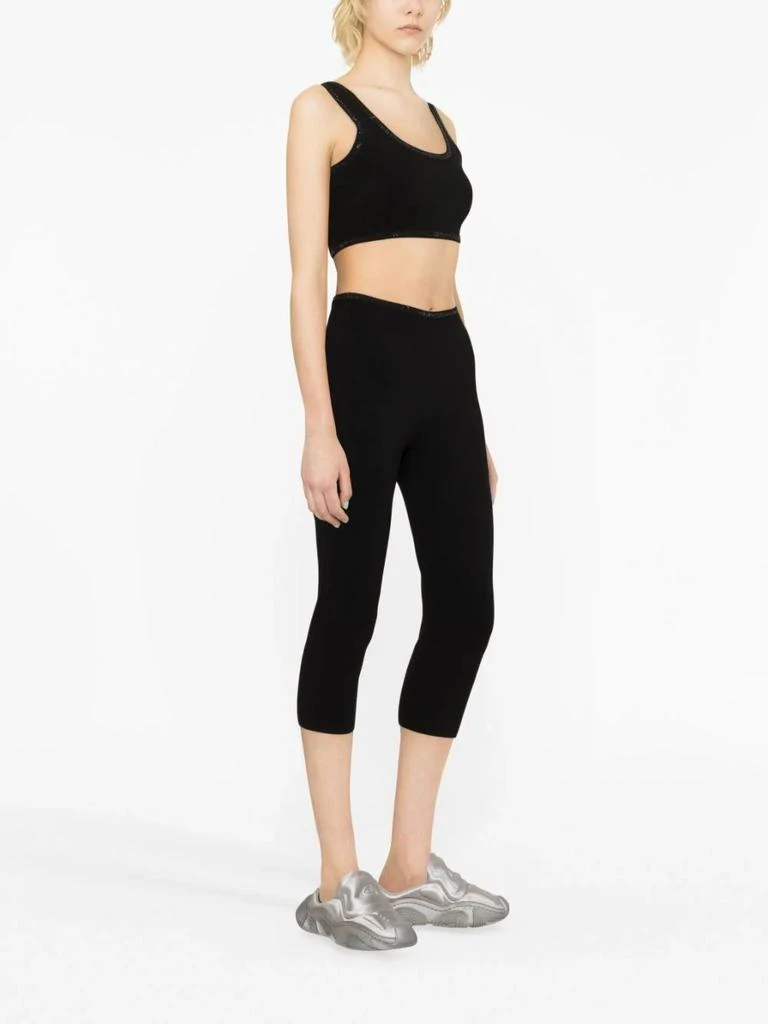 商品Alexander Wang|ALEXANDER WANG WOMEN CRYSTAL A TRIM BRA TOP,价格¥1133,第3张图片详细描述