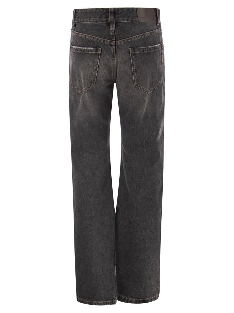 商品Brunello Cucinelli|Authentic Denim Trousers With Shiny Tab,价格¥7054,第2张图片详细描述