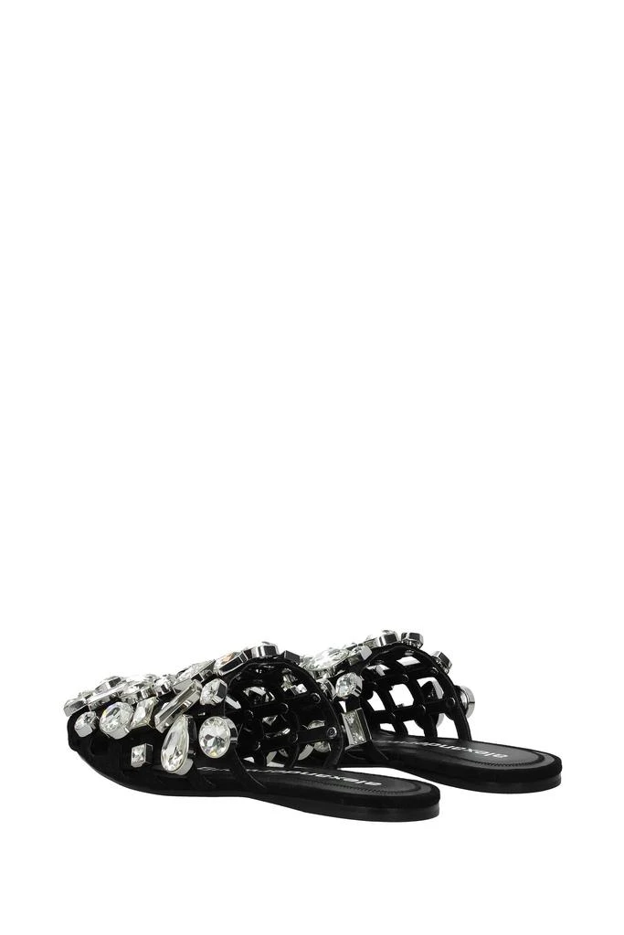 商品Alexander Wang|Sandals crystal amelia Suede Black,价格¥3174,第4张图片详细描述