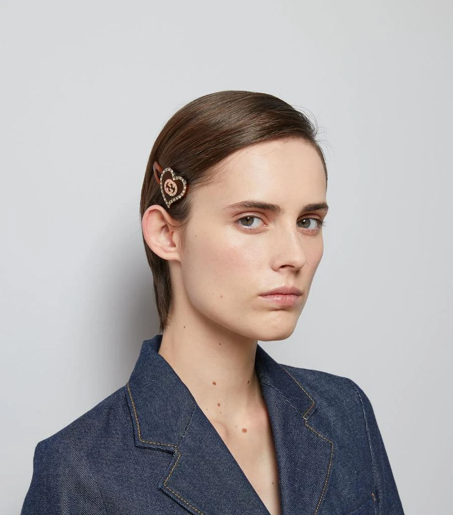 商品Gucci|Interlocking G Hair Clip,价格¥3171,第3张图片详细描述