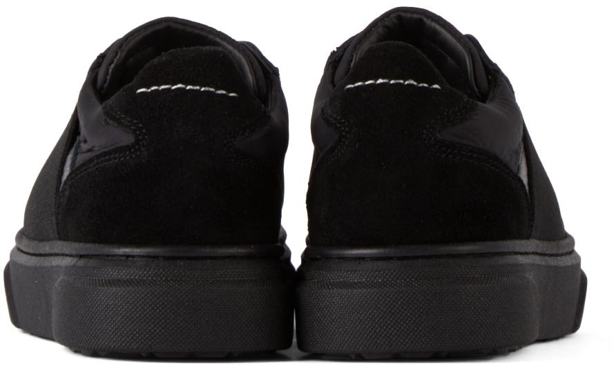 Kids Black Logo Slip-On Sneakers商品第2张图片规格展示