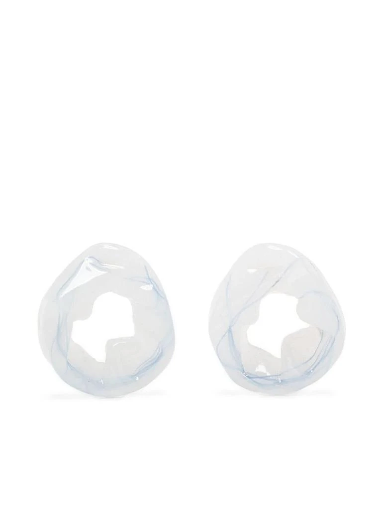 商品COMPLETED WORKS|COMPLETED WORKS STERLING SILVER BIO-RESIN EARRINGS ACCESSORIES,价格¥1503,第1张图片
