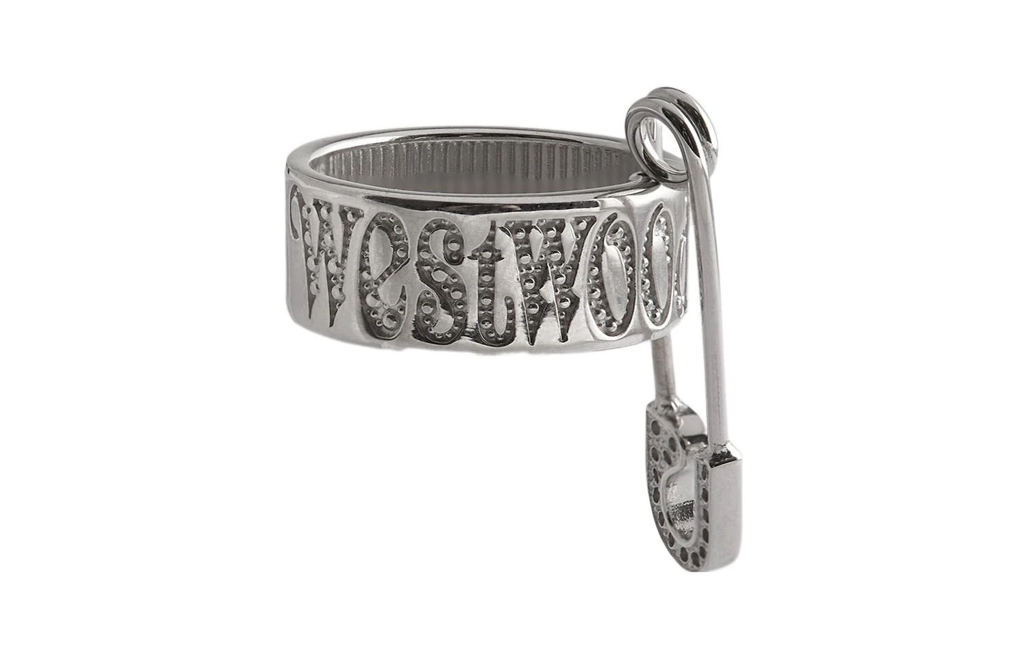 商品[国内直发] Vivienne Westwood|时尚个性回形针 戒指 女款,价格¥2717,第6张图片详细描述