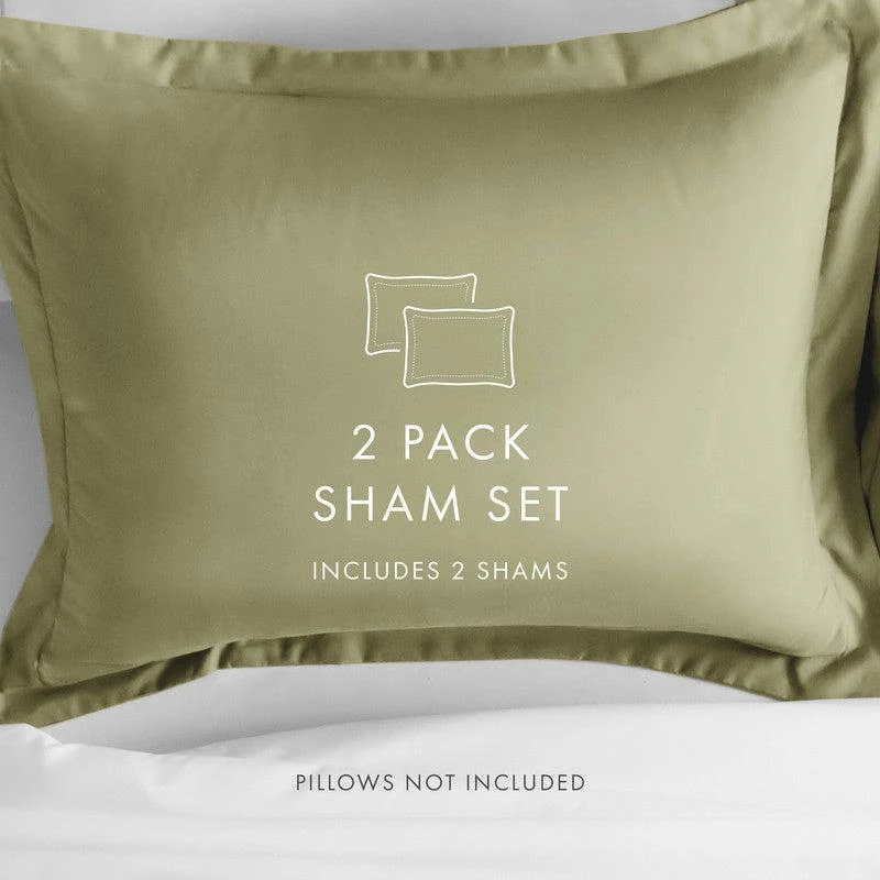 商品IENJOY HOME|Pillow Shams 2-Pack Ultra Soft Microfiber Bedding,价格¥222,第2张图片详细描述