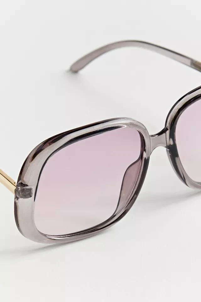 商品Urban Outfitters|Benny Oversized Square Sunglasses,价格¥39,第3张图片详细描述