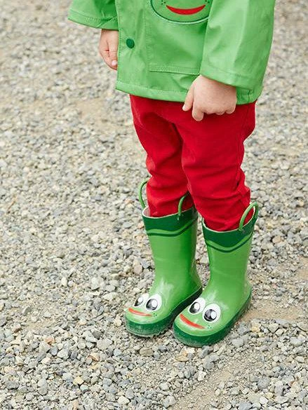 商品Western Chief|Kids Frog Rain Boots 5 TODDLER,价格¥265,第2张图片详细描述