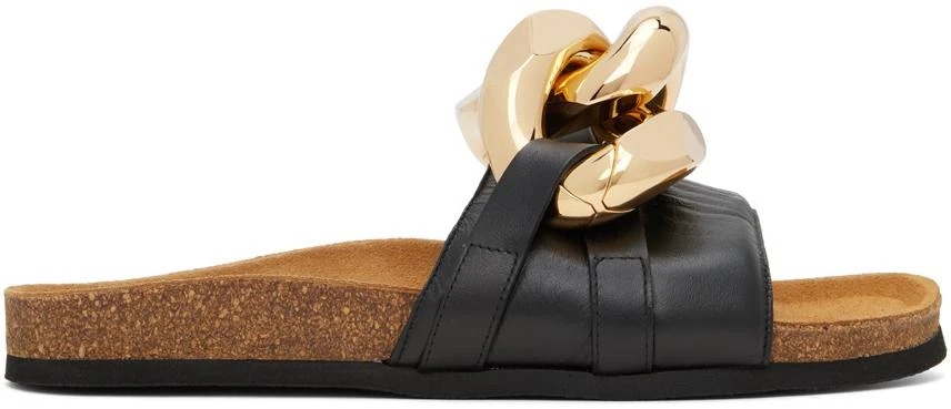 商品JW Anderson|Black Chain Slides,价格¥1482,第1张图片