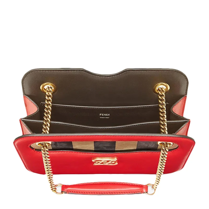 Fendi 芬迪 女士红色正反“F”图案链条包 8BT318-AAFG-F19TS 商品