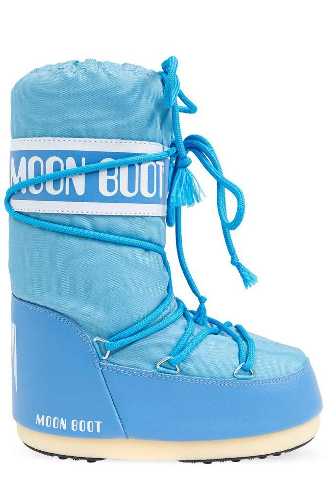 商品Moon Boot|Moon Boot Kids Icon Logo Printed Lace-Up Boots,价格¥729,第1张图片