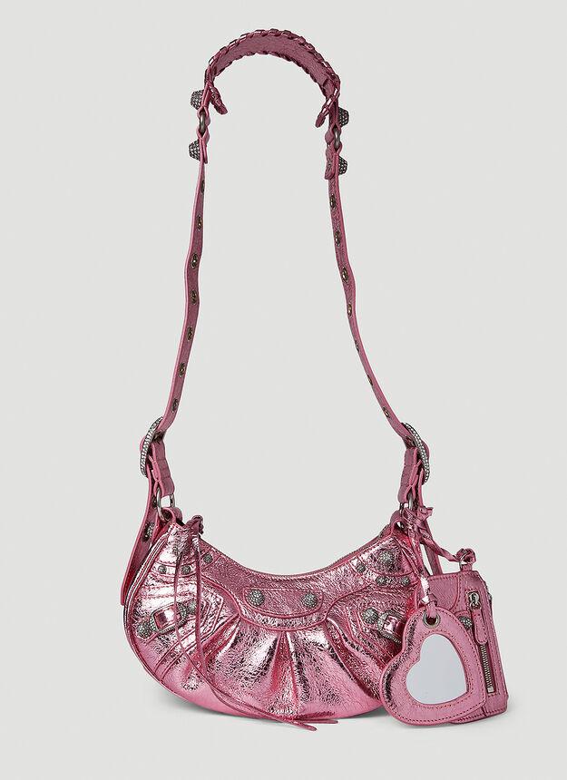 Le Cagole XS Shoulder Bag in Pink商品第1张图片规格展示