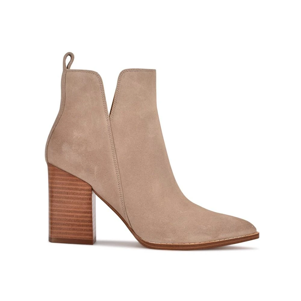 商品Nine West|Women's Birds Block Heel Booties,价格¥410,第2张图片详细描述