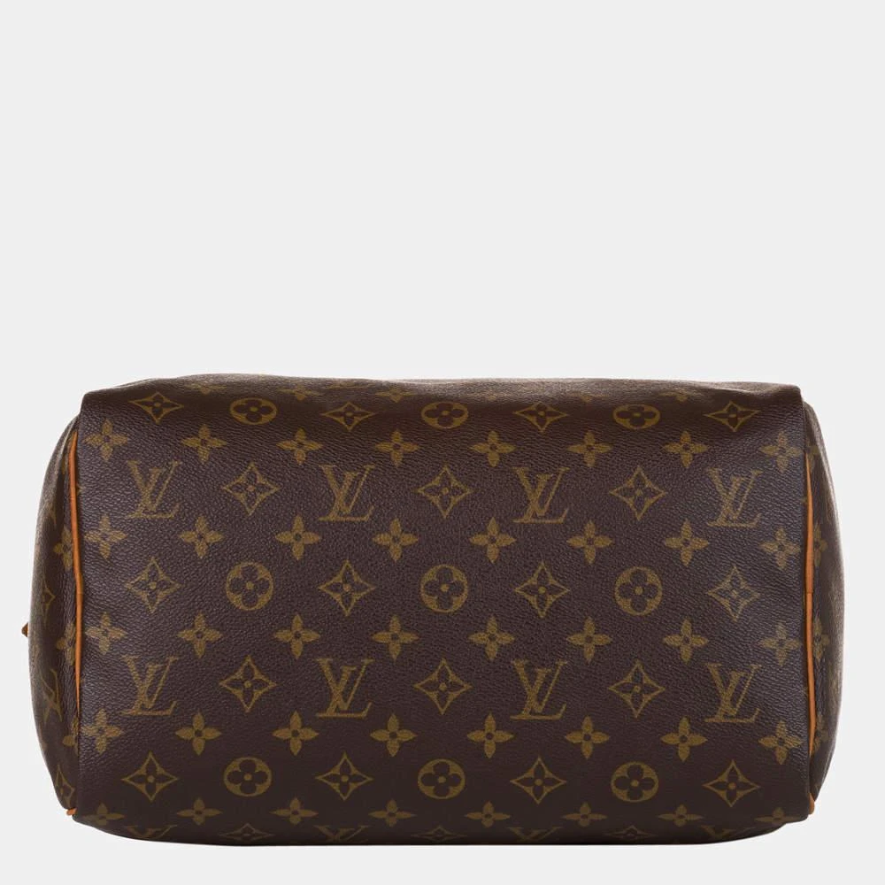 商品[二手商品] Louis Vuitton|Louis Vuitton Brown Monogram Speedy 30,价格¥8300,第4张图片详细描述