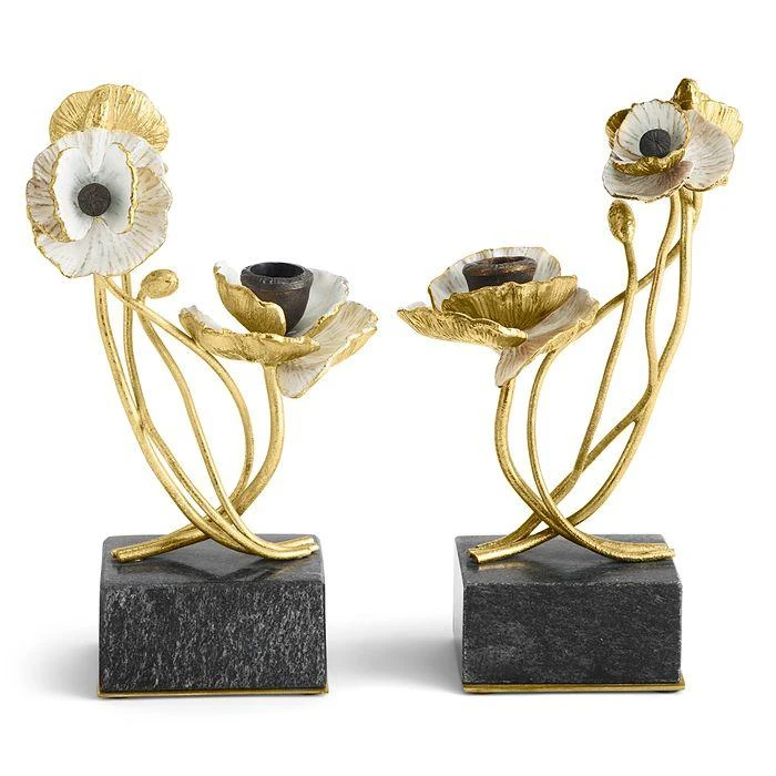 商品Michael Aram|Anemone Candleholders, Set of 2,价格¥2938,第4张图片详细描述