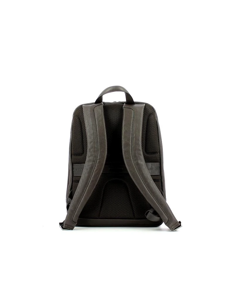 商品PIQUADRO|Dark Brown Square Computer Backpack With Ipad Compartment Bottle Pocket And Rfid Anti-Fraud Protection,价格¥2229,第3张图片详细描述