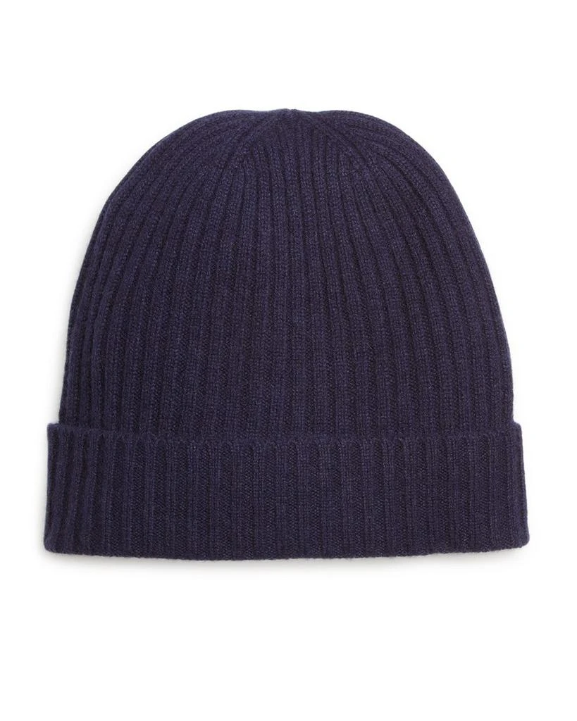 商品The Men's Store at Bloomingdale's|Ribbed Cashmere Cuff Hat  - 100% Exclusive,价格¥658,第1张图片详细描述