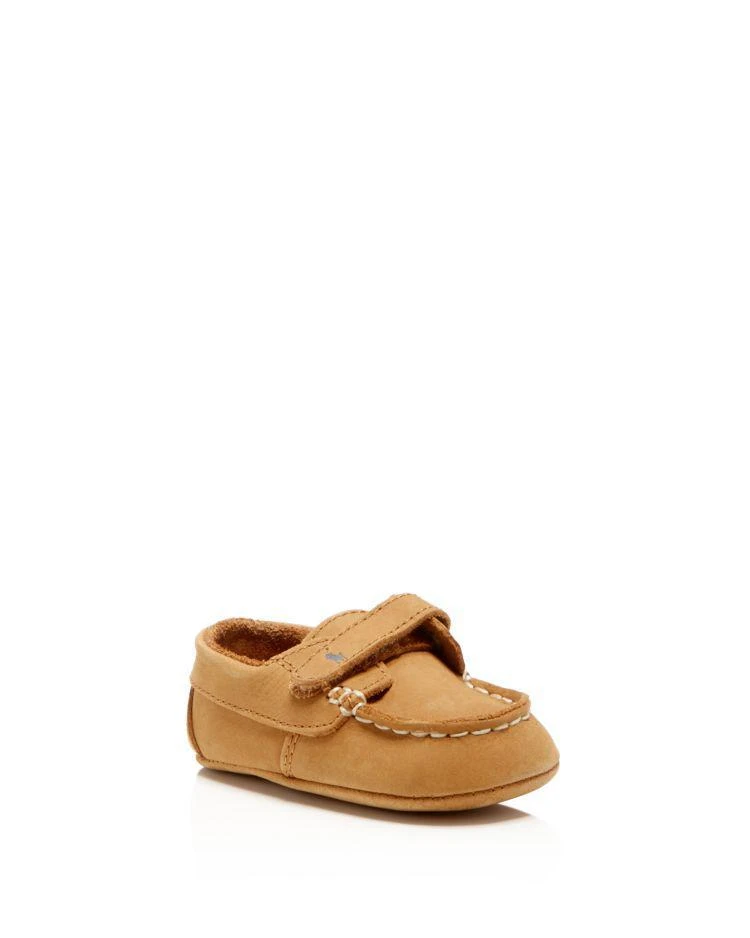 商品Ralph Lauren|男孩(婴儿)Boys' Captain EZ Tan Deck Shoes - Baby,价格¥371,第1张图片