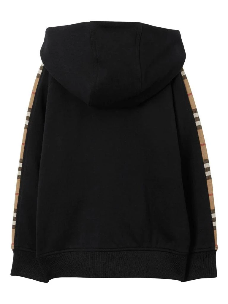 商品Burberry|Check panel zip hoodie,价格¥2454,第2张图片详细描述