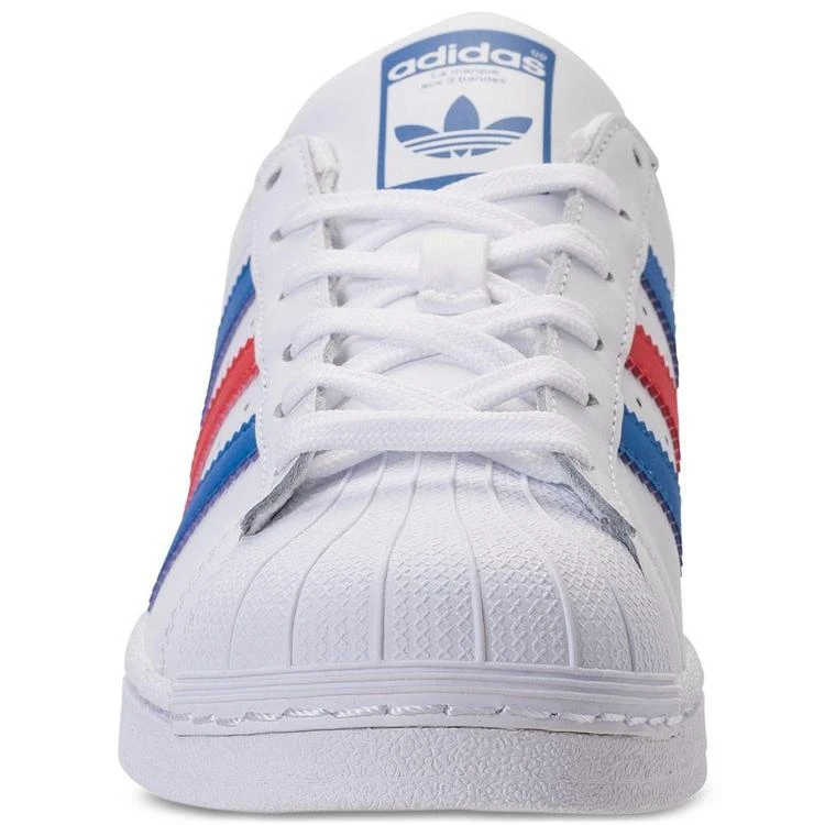 商品Adidas|男童Boys' Superstar Casual Sneakers from Finish Line,价格¥374,第4张图片详细描述