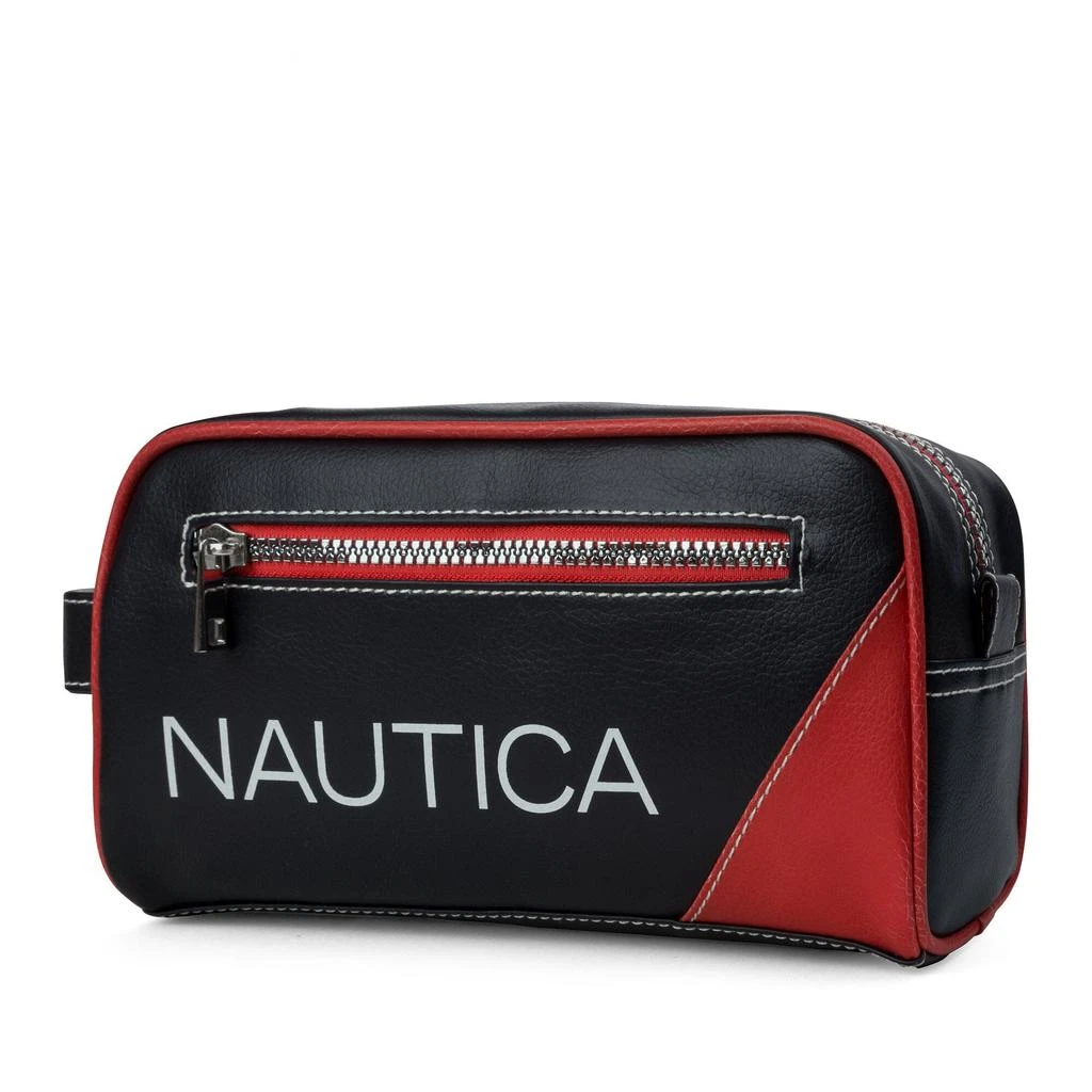 商品Nautica|Mens Core Pebbled Travel Kit,价格¥80,第2张图片详细描述