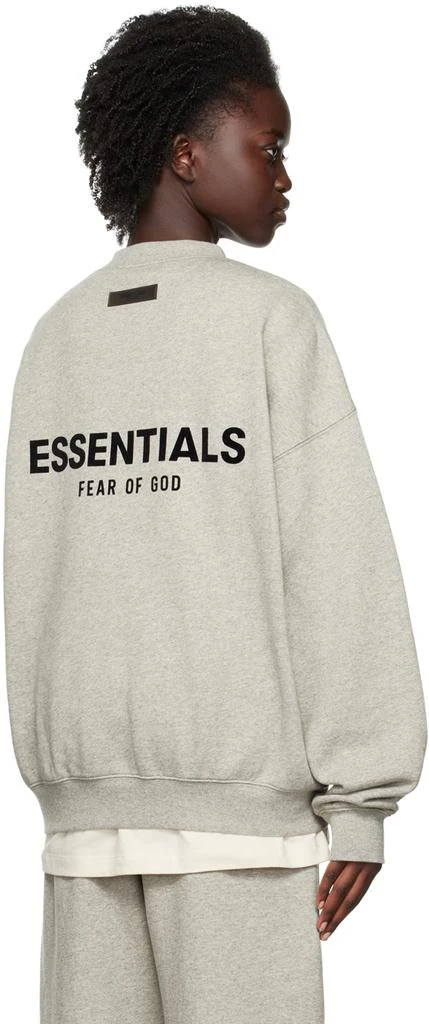 商品Essentials|Gray Crewneck Sweatshirt,价格¥668,第3张图片详细描述