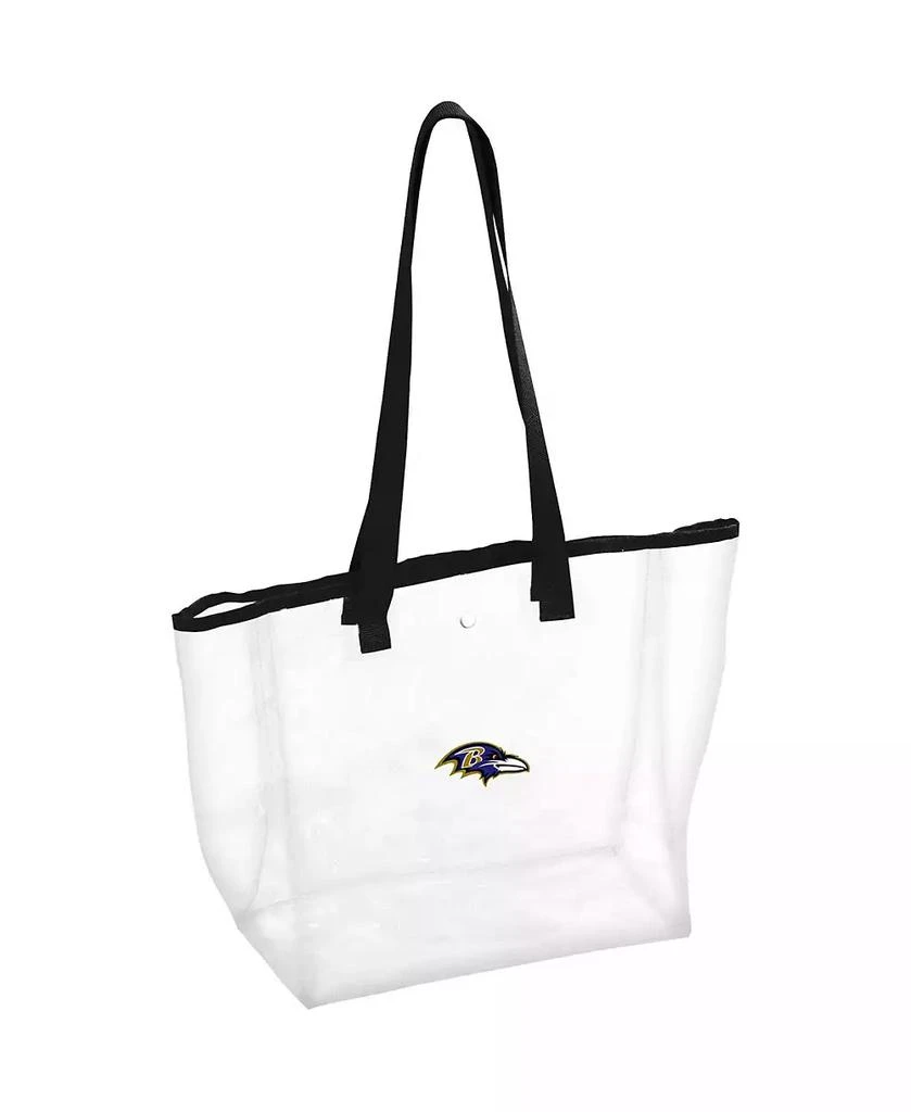 商品Logo Brands|Women's Baltimore Ravens Stadium Clear Tote Bag,价格¥149,第1张图片
