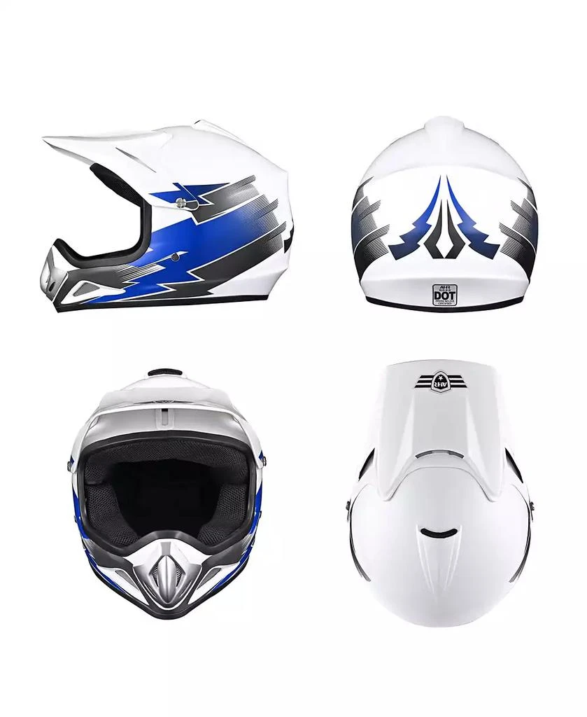 H-VEN12 Off Road Helmet DOT Dirt Bike Motocross MX ATV for Youth Unisex Kid 商品