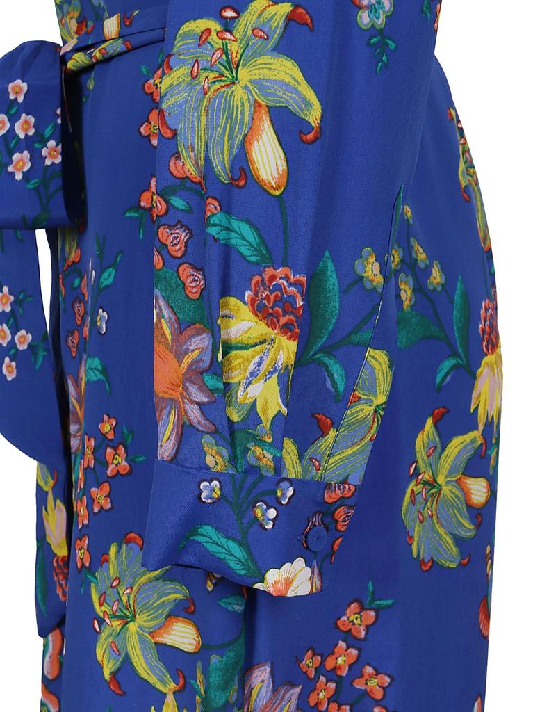 Diane von Furstenberg Floral Print Shirt Dress商品第3张图片规格展示