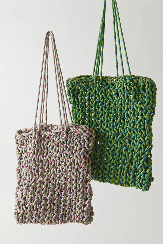 商品Urban Outfitters|Zoya Rope Tote Bag,价格¥111,第7张图片详细描述