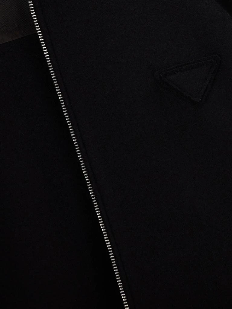 商品Prada|Prada Zip-Up Long-Sleeved Jacket,价格¥23606,第3张图片详细描述