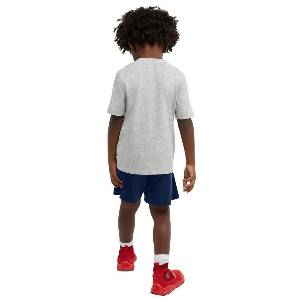商品CHAMPION|Little Boys Shorts Sleeve T-shirt with Screenprint Short, 2 Piece Set,价格¥96,第3张图片详细描述
