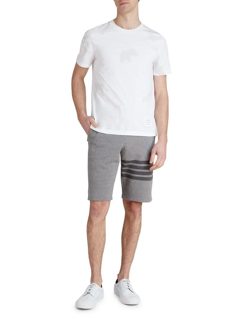 商品Thom Browne|Three Striped Jogger Shorts,价格¥4912,第2张图片详细描述