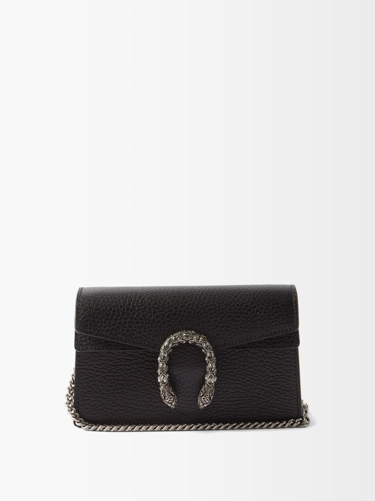 商品Gucci|Dionysus crystal and leather cross-body bag,价格¥7436,第1张图片