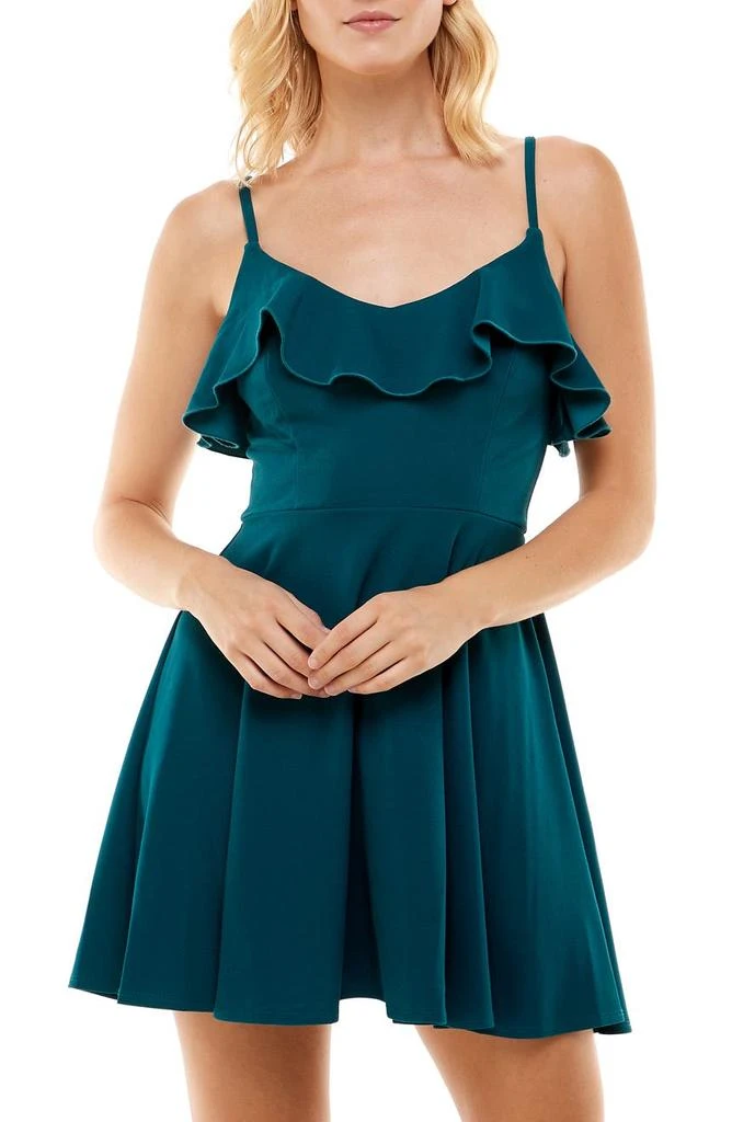 商品ROW A|Ruffle Skater Dress,价格¥230,第5张图片详细描述