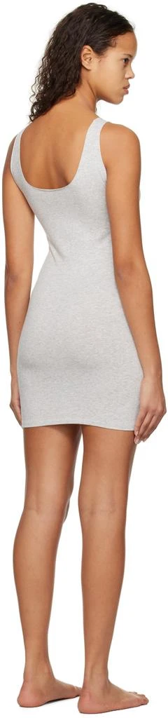 商品SKIMS|灰色 Cotton Jersey Sleep 连衣裙,价格¥559,第3张图片详细描述