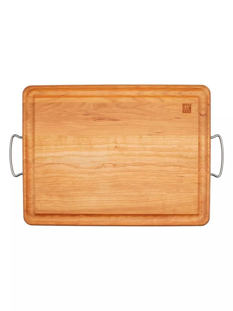 商品ZWILLING J.A. Henckels|Cherry Wood Carving Board with Handles,价格¥974,第2张图片详细描述