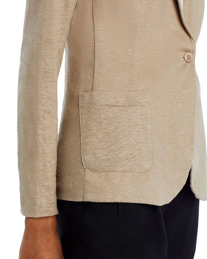 商品MAJESTIC FILATURES|Fitted Linen Blazer,价格¥2287,第5张图片详细描述