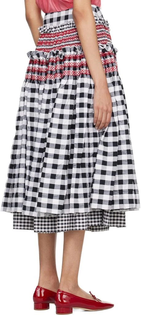 商品Molly Goddard|Black Penny Midi Skirt,价格¥3651,第3张图片详细描述