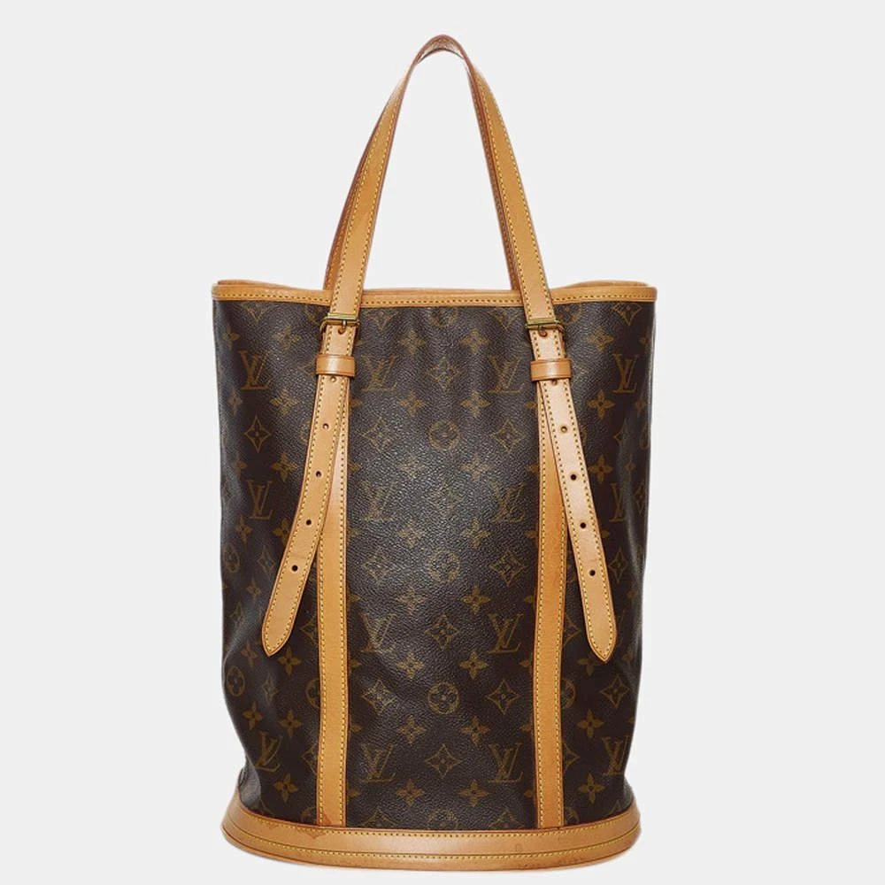 商品[二手商品] Louis Vuitton|Louis Vuitton Brown Monogram Bucket GM Bag,价格¥7217,第1张图片