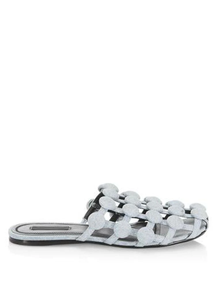 商品Alexander Wang|Alexander Wang - Amelia Denim Slippers,价格¥1792,第5张图片详细描述