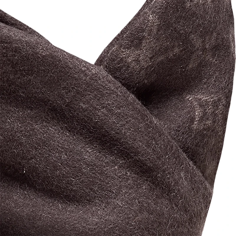 【现货】路易威登 23年早春新款 GRADIENT系列 男士榛子棕色山羊绒和绵羊毛老花图案围巾M70258 商品