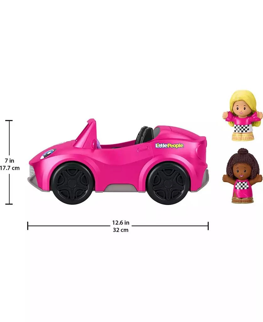 商品Fisher Price|Barbie Convertible by Little People Set,价格¥133,第2张图片详细描述