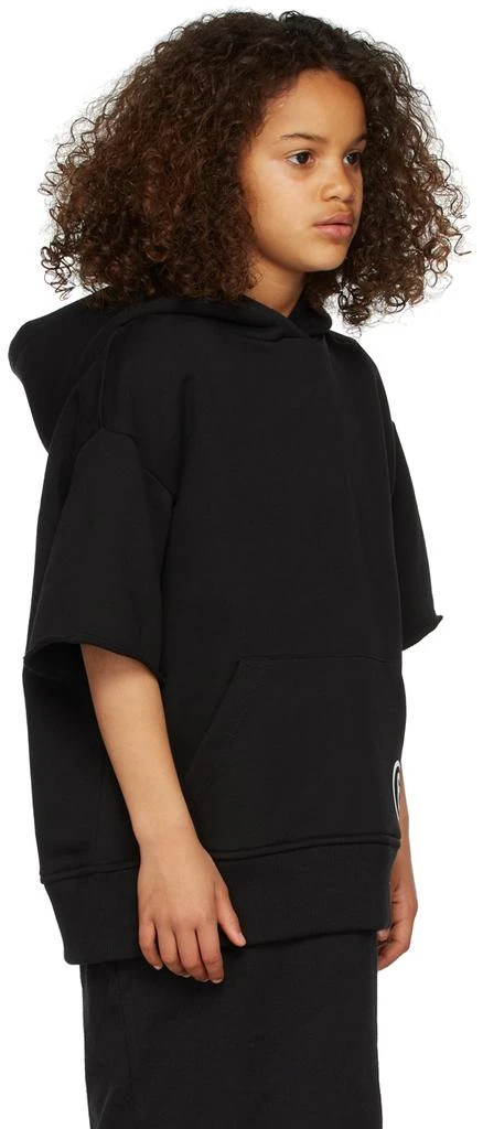 商品MAISON MARGIELA|Kids Black Logo Hoodie Dress,价格¥653,第3张图片详细描述