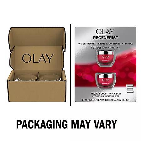 Olay Regenerist Micro-Sculpting Cream (1.7 oz., 2 pk.)商品第8张图片规格展示