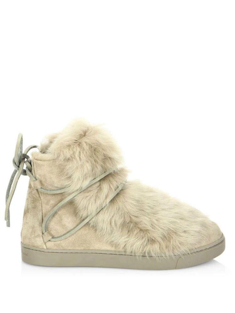 商品Gianvito Rossi|Shearling Booties,价格¥4105,第5张图片详细描述