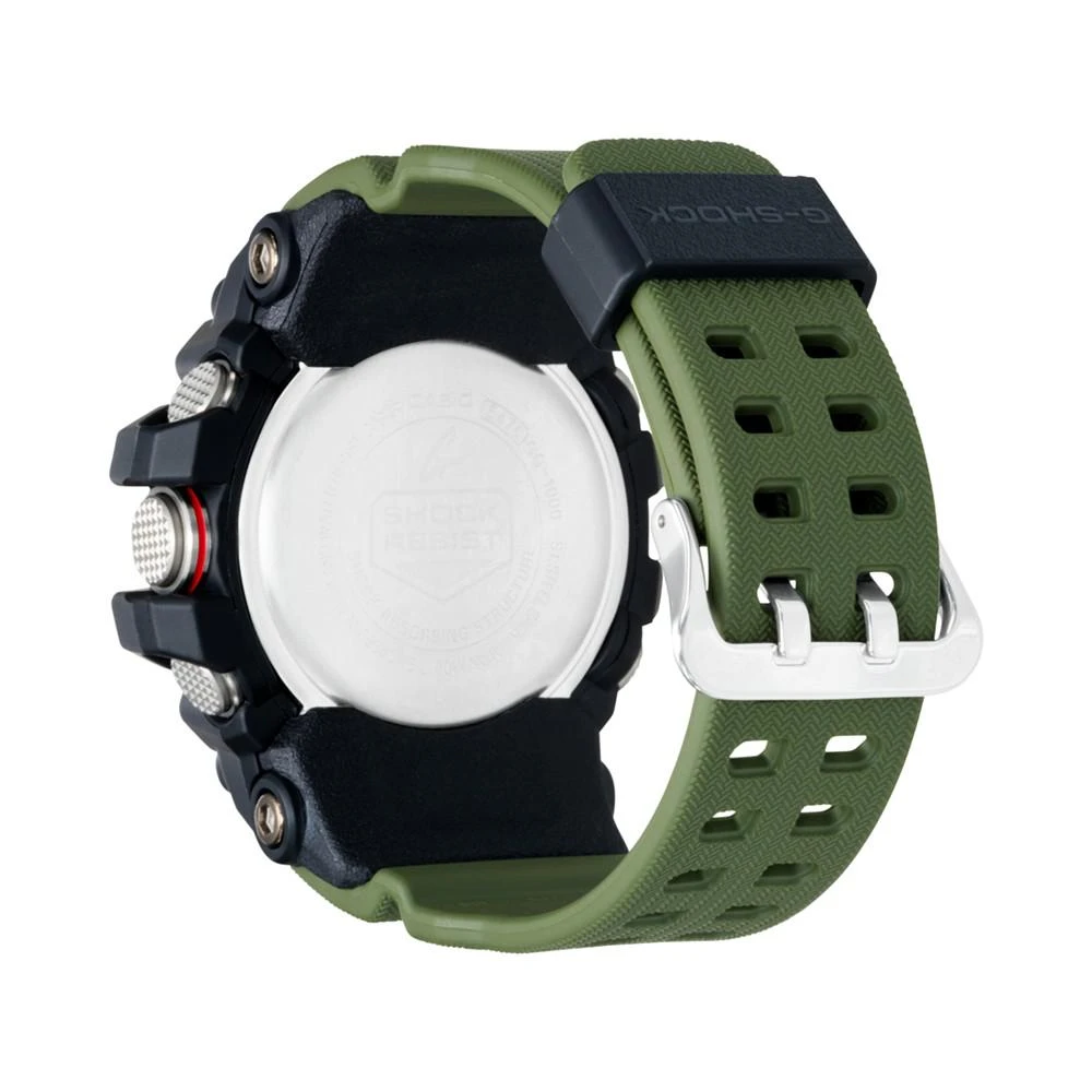 商品G-Shock|Men's Analog-Digital Mud Master Army Green Resin Strap 56x55mm GG1000-1A3腕表,价格¥2677,第4张图片详细描述