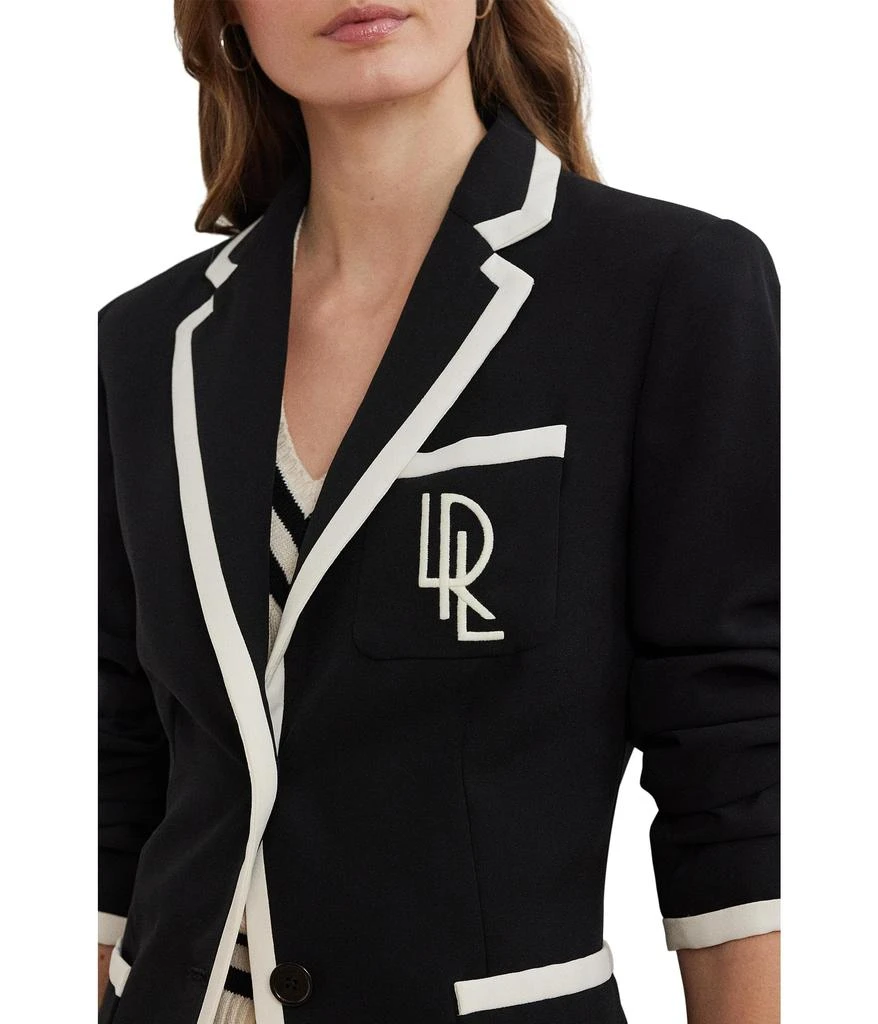 商品Ralph Lauren|Two-Tone Georgette Blazer,价格¥1415,第3张图片详细描述