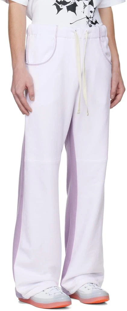 商品TheOpen Product|SSENSE Exclusive White Contrast Lounge Pants,价格¥459,第2张图片详细描述