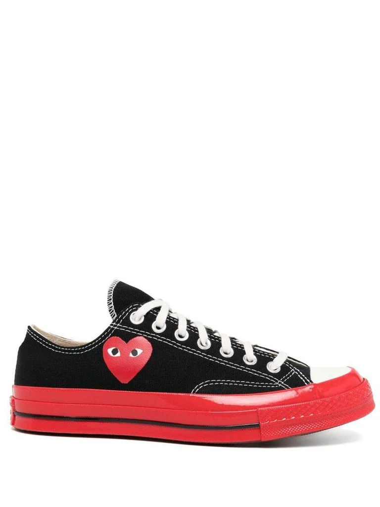 商品Comme des Garcons|Comme Des Garçons Play X Converse Converse Low Heart Shoes,价格¥887,第1张图片