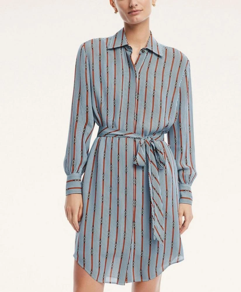 商品Brooks Brothers|Georgette Silk Shirt Dress,价格¥1277,第1张图片